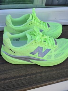 New Balance Women's Bright Neon Green Running Sneakers